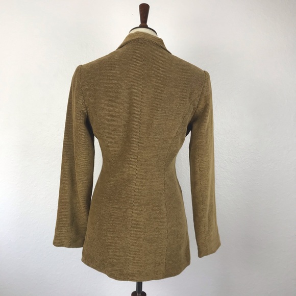 Halston Lifestyle Cotton Blend Lined Blazer JKT96 - Picture 5 of 8